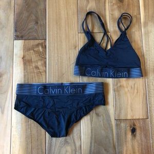 Calvin Klein bra and underwear set